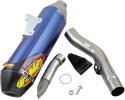 043373 Výfuková koncovka Factory 4.1 RCT titan, modrý elox, karbonové víčko, Suzuki RMZ250 (19-27)