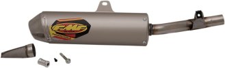 044448 Výfuková koncovka Powercore 4 hliník, šampaň elox, Yamaha XT250 (08-21)
