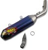 045633 Výfuková koncovka Factory 4.1 RCT titan, modrý elox, karbonové víčko, GasGas EX 250F (21-23), MC 250F (21-23) a další