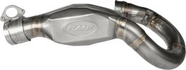 041614 Výfukové koleno Megabomb nerez, Honda CRF250R (25-27), CRF250RX (25-27)