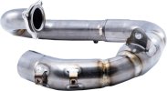 044476 Výfukové koleno Megabomb titan, Yamaha WR450F (24-26), YZ450F (23-25), YZ450FX (24-26)
