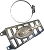 040691 Tepelný kryt kolena, titan, Yamaha YZ250F (19-27), YZ250FX (20-26) a další