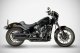 ZHD032S10SAO-B Výfukové koncovky Overlapped Euro 4/5, černý Cerakote, Harley-Davidson Low Rider S (17-24), Low Rider ST (17-24) a další