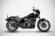 ZHD032S10SAO-B Výfukové koncovky Overlapped Euro 4/5, černý Cerakote, Harley-Davidson Low Rider S (17-24), Low Rider ST (17-24) a další