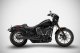 ZHD009PC-B Tepelné kryty pro výfuk 2-1, černé, Harley-Davidson Softail (17-26)