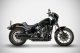 ZHD008S10SAO-B Výfukové koncovky ALU Euro 4/5, černý Cerakote, Harley-Davidson Low Rider S (17-24), Low Rider ST (17-24) a další