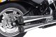 ZHD008S10SAO-P Výfukové koncovky ALU Euro 4/5, leštěná nerez, Harley-Davidson Low Rider S (17-24), Low Rider ST (17-24) a další