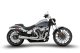 ZHD011S00SAO Kompletní výfukový systém 2-1 Euro 4/5, nerez satin, Harley-Davidson Breakout 117 (17-24), Fat Boy (17-24)