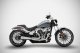 ZHD011S00SAO Kompletní výfukový systém 2-1 Euro 4/5, nerez satin, Harley-Davidson Breakout 117 (17-24), Fat Boy (17-24)
