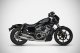 ZHD024S00SAO Kompletní výfukový systém 2-1-2 Euro 5, nerez satin, Harley-Davidson Nightster 975 (22-24)