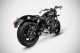 ZHD024S00SAO Kompletní výfukový systém 2-1-2 Euro 5, nerez satin, Harley-Davidson Nightster 975 (22-24)