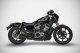 ZHD025S00SBR-B Kompletní výfukový systém 2-1-2 120th Limited Edition racing, černý Cerakote, Harley-Davidson Nightster 975 (22-26)