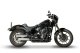 ZHD032S10SAO Výfukové koncovky Overlapped Euro 4/5, nerez satin, Harley-Davidson Low Rider S (17-24), Low Rider ST (17-24) a další