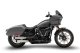 ZHD032S10SAO Výfukové koncovky Overlapped Euro 4/5, nerez satin, Harley-Davidson Low Rider S (17-24), Low Rider ST (17-24) a další