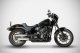 ZHD032S10SAO Výfukové koncovky Overlapped Euro 4/5, nerez satin, Harley-Davidson Low Rider S (17-24), Low Rider ST (17-24) a další