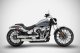ZHD039S10SAO-P Výfukové koncovky Overlapped Euro 4/5, leštěná nerez, Harley-Davidson Breakout 117 (17-24), Fat Boy (17-24)