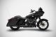 ZHD041S10SAO-B Výfukové koncovky 4,33" s rovným víčkem Euro 3, černý Cerakote, Harley-Davidson Road Glide Limited (06-16), Road Glide Special (06-16) a další