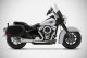 ZHD044S00SAR-P Kompletní výfukový systém 2-1 racing, leštěná nerez, Harley-Davidson Low Rider S (25-26), Low Rider ST (25-26), Street Bob (25-26)