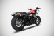 ZHD528S00SAO-B Kompletní výfukový systém 2-1 Conical Euro 3, černý Cerakote, Harley-Davidson Sportster 883/1200 (14-16)