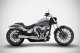 ZHD011PC-P Tepelné kryty pro výfuk 2-1, leštěné, Harley-Davidson Breakout, Fat Bob, Fat Boy (17-24)