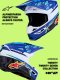 S-M3 Falcon (modrá/bílá/černá/růžová fluo/žlutá fluo)