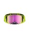 Supertech Vesta (žlutá fluo/černá, sklo červené zrcadlové)