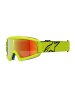Vision Youth Vesta (žlutá fluo/černá, sklo červené zrcadlové)