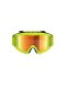 Vision Youth Vesta (žlutá fluo/černá, sklo červené zrcadlové)