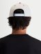 Stadium Snapback (smetanová/červená)