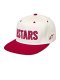 Stadium Snapback (smetanová/červená)