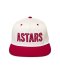 Stadium Snapback (smetanová/červená)