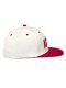 Stadium Snapback (smetanová/červená)