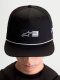 Label Snapback (černá)