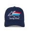 Trifecta Snapback (tmavě modrá)