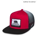 Cali Gradient Trucker (červená/černá/bílá)