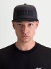 Stadium Snapback (tmavě šedá/černá)