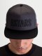 Stadium Snapback (tmavě šedá/černá)