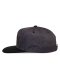 Stadium Snapback (tmavě šedá/černá)