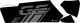 Polep kyvné vidlice Grippertech BMW R1200/R1250 GS/GSA (bílá, GS)