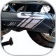 Polep kyvné vidlice Grippertech BMW R1200/R1250 GS/GSA (bílá, GS)