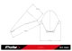 Plexi R-Racer Screen 9690 DUCATI PANIGALE V2 (20-24), PANIGALE V4 (18-19), PANIGALE V4S (18-19)