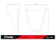 Plexi R-Racer Screen 3827 YAMAHA YZF-R1 (20-25), YZF-R1 RACE (24-26), YZF-R1M (20-24)