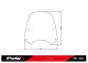 Plexi New Generation Sport 3834 INDIAN FTR (22), FTR 1200 (19-21), FTR 1200 RALLY (20-21), FTR 1200S (19-21), FTR RALLY (22)