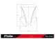 Plexi Touring Screen 21393 KAWASAKI KLR 650 (22-26)