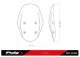 Plexi Touring Screen 21484 MOTO GUZZI STELVIO (24-26), V100 MANDELLO (23-26), V100 MANDELLO S (23-26)