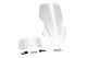 Plexi Touring s deflektorem 22457 YAMAHA TRACER 9 (25-26), TRACER 9 GT (25-26), TRACER 9 GT PLUS (25-26), TRACER 9 Y-AMT (25-26)