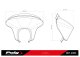 Polokapotáž s plexi Sport Batwing SML 21913 Gloss HARLEY DAVIDSON NIGHTSTER 975 SPECIAL (23-26)