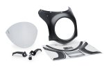 Polokapotáž s plexi Retro Semi Fairing 21962 Carbon HONDA CB650R NEO SPORTS CAFE (24-26), CB650R NEO SPORTS CAFE ECLUTCH (24-26)