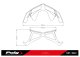 Přední spoiler Downforce Naked 3482 YAMAHA MT-09 (17-20), MT-09 SP (18-20)