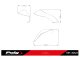 Přední spoiler GP 20523 YAMAHA YZF-R1 (20-24), YZF-R1 RACE (24), YZF-R1M (20-24)